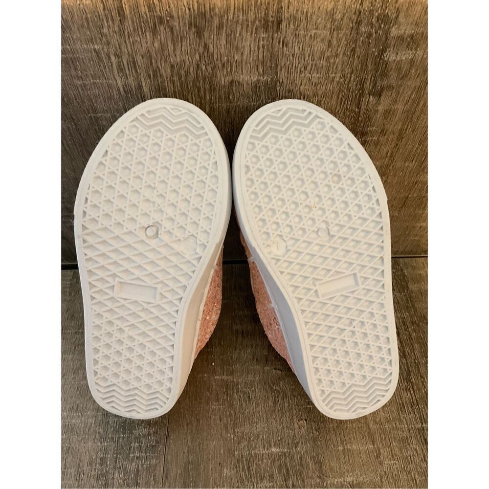 DOT & Zazz Toddler Size 7 Girls Pink Sparkle Athletic Sneakers - Picture 6 of 7